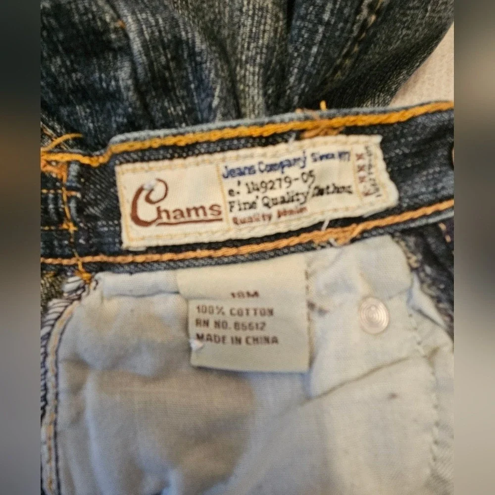 Chams~ Vintage~Jeans ~Size‎ 18 months~Grunge~90's